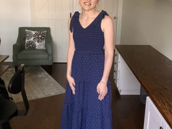 Women’s Sleeveless Tie Strap Dress only $34.29 shipped!